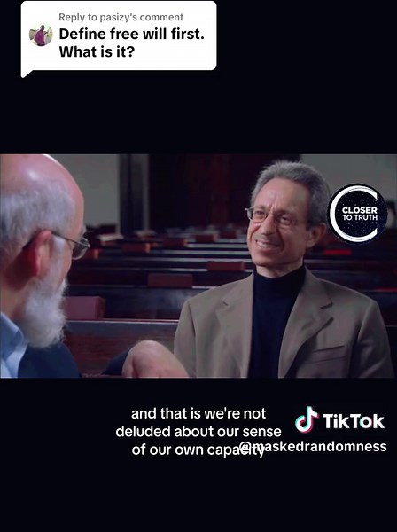 Replying to @pasizy there isn’t one single definition; it isn’t a straightforward topic. x Closer To Truth #science #education #universe #physics #philosophy @Masked Education