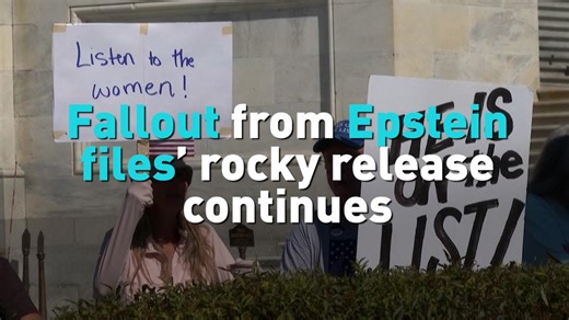 Fallout from Epstein files rocky release continues