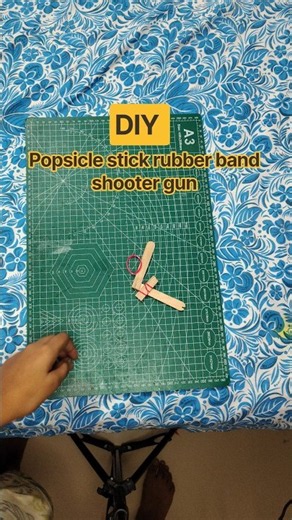 Building the Venomstrike Popsicle Stick Rubber Band Shooter