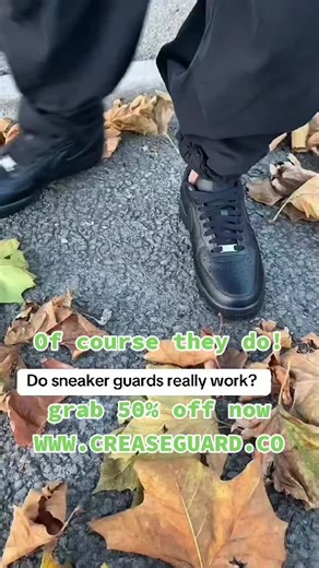 ✅️ yes, they do work! #creaseprotectors #sneakerhead #sneakers #fyp #airforce1