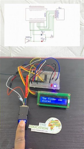 Interface AS608 Fingerprint Scanner with ESP32 Development Board - Step by step