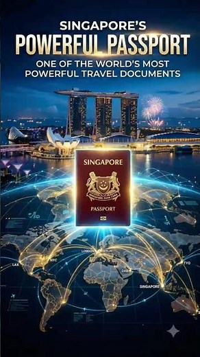 Singapore Has One Of The World’s Most Powerful Passports 🌍✈️
