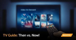 50 reactions | Who remembers flipping instead of scrolling through the TV guide to find what to watch? Today not only do we have access to the TV schedule, but we have on demand access to just about anything we want to watch 24-7. #TVGuide #OnDemand #SmartTVs #WhatToWatch | MediaTek | Facebook