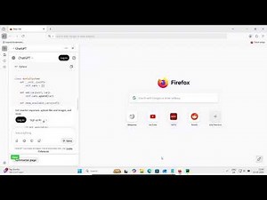 How to use ChatGPT in Firefox