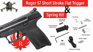 New MCARBO Ruger 57 Short Stroke Trigger and Spring Kit