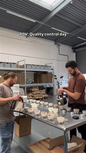 Coffee Roasters & Coffee community ®️ #roasterdaily on Instagram: "Cupping is a valuable tool for coffee professionals, as it allows them to objectively evaluate the quality of coffee beans and identify any defects or flaws. It also allows for comparisons between different coffees, helping to determine which beans are best suited for specific applications. Additionally, cupping can be a fun and educational activity for coffee entrasiasts looking to improve their sensory evaluation skills. • 🎥 b