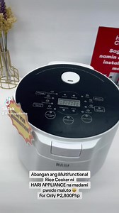 Eto na pinaka hihintay ng LAHAT🔥. HARI Multifunctional Deluxe Rice Cooker ni HARI APPLIANCE For Only ₱2,800Php 😱😱😱 | HARI Appliance