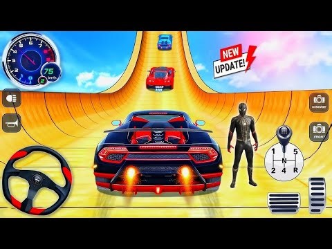 Mega Car Stunts Game - Super Car Driving Game - Android GamePlay