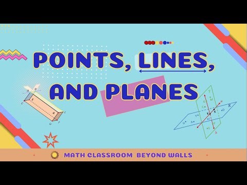 Points, Lines, and Planes | Learn Fundamental Concepts Easily | Geometry