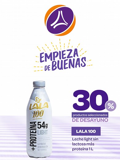 Arranca el año con más sabor y aprovecha el 30% de descuento en productos seleccionados de desayuno en La Torre.🥣 *Aplican productos seleccionados. Máximo 5 productos por oferta. Ofertas válidas del 1 al 7 de enero 2026. #desayunos #supermercadoslatorre #mañana