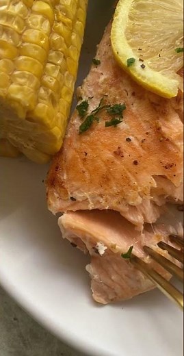 Sous Vide Frozen Salmon
