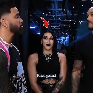 Rhea Ripley Funny Moment With Jey Uso & Damian Priest 😱 #wwe #funny #rhearipley #short