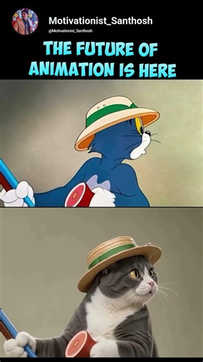 AI Just Turned Tom & Jerry Into Live Action 🤯🐱🐭 | #shorts #viral