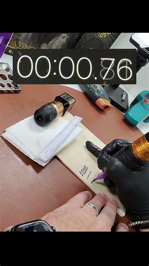 Stop Guessing Your Voltage for Your Tattoo Machine. Use This Math. 🚀 #tattoobeginner #tattoo