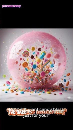 The Sweetest Giant Candy Explosion!