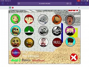 Baldi's Basics Soundboard V0.5 pre release is here!!!!