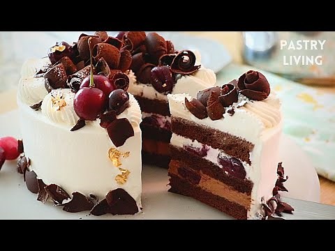 Amazing Black Forest Cake Recipe 🍒