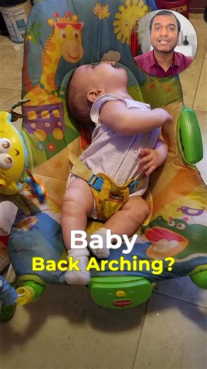 Dr Sagul Ramanuja Mugunthan MBBS,MD,IDPCCM,PGPN(Boston) | Baby Back Arching – Normal or a Warning Sign⁉️✅ Does your baby suddenly bend the body backward and scare you? 😟 Back arching in babies is... | Instagram