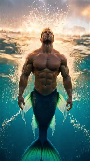 The power of a merman beyond the sea #foryou #merman #mermantail #mermaid #shortsviral