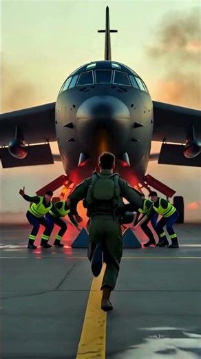 B-52 Scramble Mission | Taxi, Takeoff, and Ship Landing