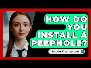How Do You Install A Peephole? - SecurityFirstCorp.com