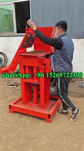 Factory Direct Sale Soil Brick Machine Automatic Brick Making Machine Clay auto press blocks #blocks