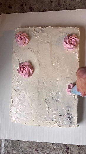 Spring Garden Sheet Cake Decorating Tutorial