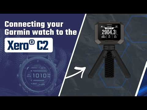 Learn How to Connect your Garmin Watch to the Xero® C2