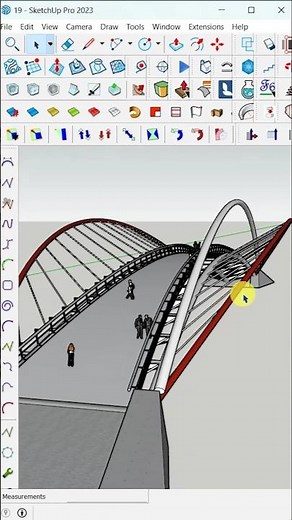 How to Model a Cable-Stayed Bridge Structure in SketchUp – Epic & Easy