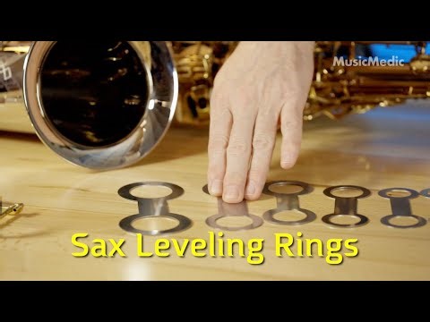 Pad Leveling Rings for Saxophone Padding