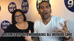 63K views · 19 shares | Get ready for Boston's Top 96 Throwbacks on your radio all weekend long! | HOT 96.9 Boston | Facebook