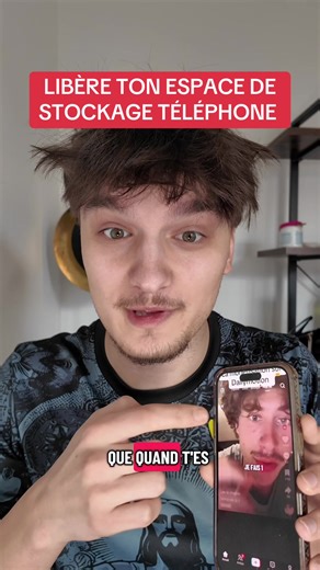 Libérer l'espace de stockage sur ton téléphone