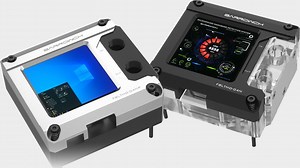 This liquid cooler's CPU block is also a 1440p monitor with its own HDMI input