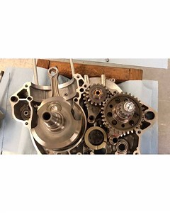 KTM 250 sxf rebuild... We have rebuilt and modified all the brands of mx bikes out there. It is interesting to me to see how every manufacturer approaches their design i.e., The aluminum shift drums ktm puts into all their mx line up or the plain bearing crank in this 250. | XPR Motorsports