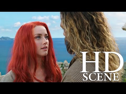 Aquaman and Princess Mera sweet scene!