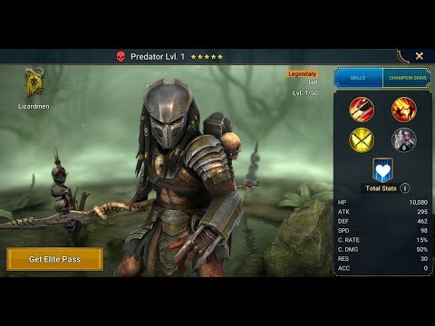 Pay to Win Time Starting a New Tholin/Predator Account