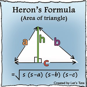 Mathematics Heron's Formula (Area of triangle) Geometry