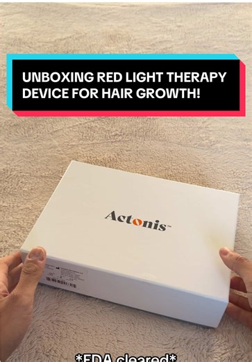 ‼️ UNBOXING RED LIGHT THERAPY DEVICE FOR HAIR GROWTH ‼️ The ACTONIS 18 Dual Action LaserComb uses 18 true medical-grade lasers to deliver targeted low-level laser therapy directly to the scalp and hair follicle root. It’s designed for both spot treatment and full-scalp coverage, using dual-wavelength lasers at 655nm and 635nm for deeper, more effective penetration than LED devices. The patented hair-parting teeth help the laser reach the scalp properly, making each session more efficient and con