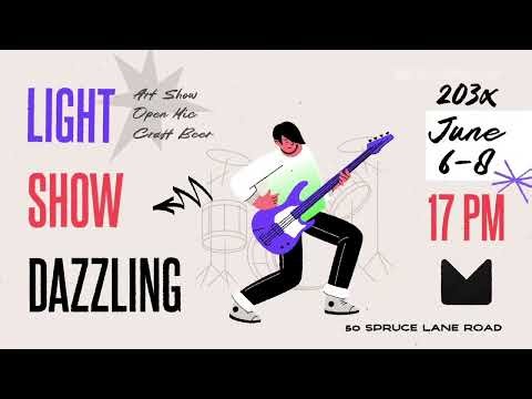 Rock Music Festival Promo | Dynamic Event Opener & Motion Graphics