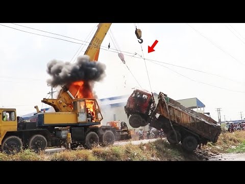 WOW! SUPER!! Total Idiot Unexpected Truck Fails Win Compilation 2025 Technique Skills for Recovery