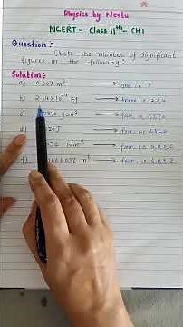 significant figures, rounding off#physicsbyneetu #physics #class11th #ncert #cbse