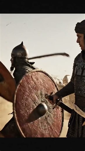 The guard slowly patrols the rampart walkway, periodically scanning the desert