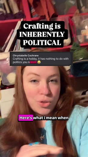 virginia k. knits & more on Instagram: "craft IS political! i don’t know if id go so far as to say that all craft is craftivism, but there’s something there. what do you think about all this? hat mentioned is the Melt the Ice hat by @yarn_cult #craftivism #crafting #history #funfact #knitting female knitting spies women suffragettes arts and crafts movement craft store fun fact history textiles fiber arts world war II historical rebellion"