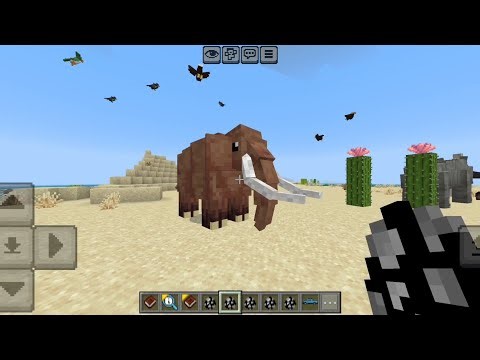Extinct Animals Addon in Minecraft PE