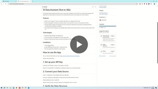 HOW TO USE TEXT TO SQL (Or maybe my Ai Data Assistant xD) 1. Setup your API Key Before starting, you need to provide an API key. Go to the sidebar on the left under API Settings and paste your… | Ioannis Kermizidis