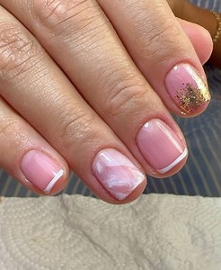 Aprende Como Esmaltar Tus Uñas Cortas Con Semipermanente 💅 Guía Paso a Paso Fácil 💜✨ | Uñas Para Todas