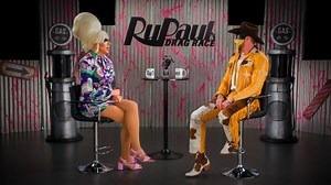 Climb every mountain and pull up to #ThePitStop for another iconic debut! ⭐️ Orville Peck joins bestie Trixie Mattel to dish on last night's #DragRace 👑 | RuPaul's Drag Race