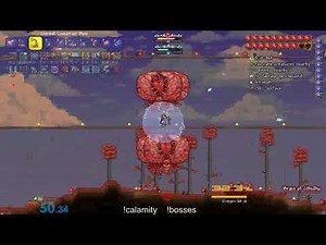 Brain of Cthulhu - Terraria Calamity (Master + Death Mode, For The Worthy)