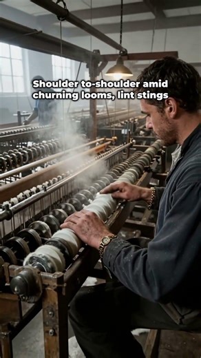 1890s Mill Worker: Dawn to Dusk — Looms, Strikes & Dreams #History #Labor #Strike #Tenement #Imm