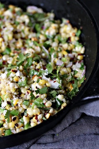 10K views · 55 shares | This MEXICAN STREET CORN SALAD (ESQUITES) is perfect for summer entertaining. You can make a plain version or get creative and add some extra flavour! Save this recipe for CORN SEASON!!  Printable Recipe: https://www.cravingsofalunatic.com/mexican-street-corn-salad-esquites-recipe/ | Cravings of a Lunatic | Facebook